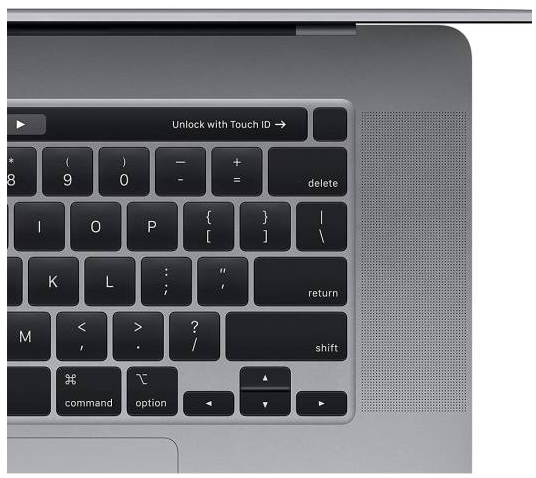 Renewed - Macbook Pro (2019) A2141 Touch Bar Laptop 16-Inch Display,Intel Core i7 Processor/8th Gen/32GB RAM/512GB SSD/4GB Radeon Pro 5300M Graphics English Space Grey