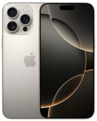 Apple iPhone 16 Pro Max 256GB Natural Titanium 5G With FaceTime - USA Version