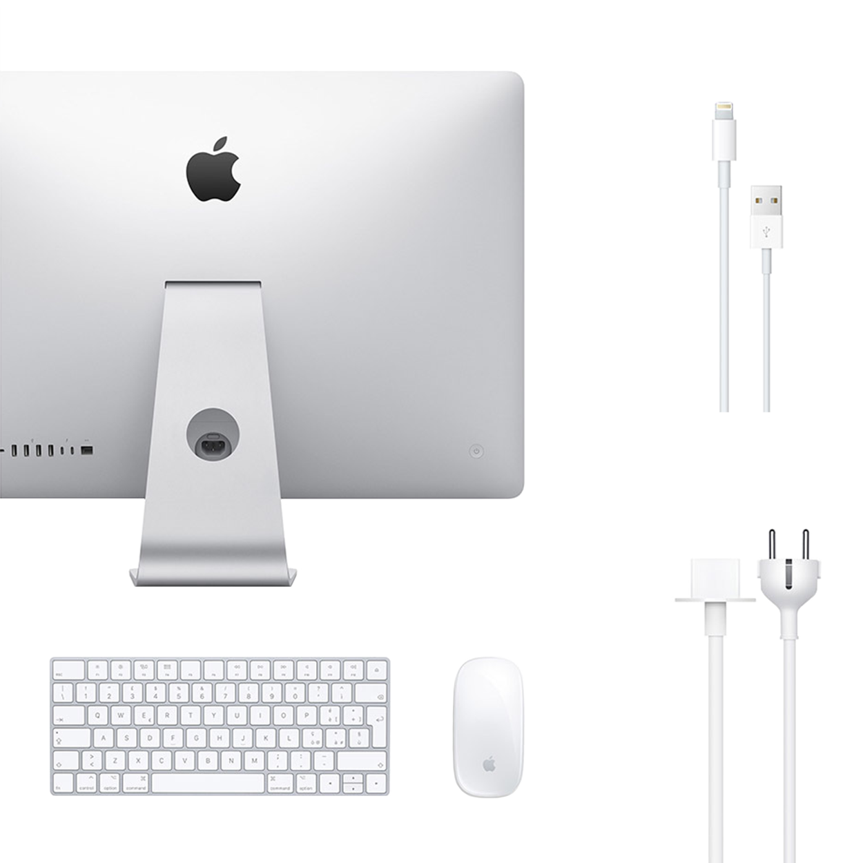 Apple iMac A2115 (27-inch) - Retina 5K Display, 3.7GHz 6-Core i5, 500GB SSD, 32GB RAM with Radeon Pro 580X 8GB Graphics - Premium Desktop Experience