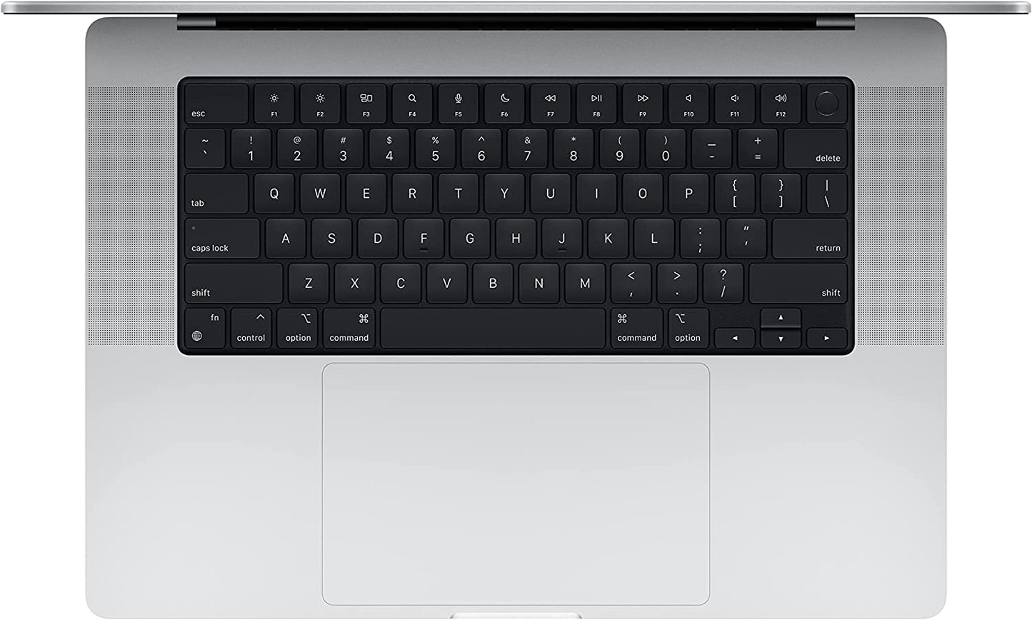 Apple 2023 MacBook Pro Laptop M2 Pro chip with 12‑core CPU and 19‑core GPU: 16.2-inch Liquid Retina XDR Display, 16GB Unified Memory, 512GB SSD Storage. Works with iPhone/iPad; Silver