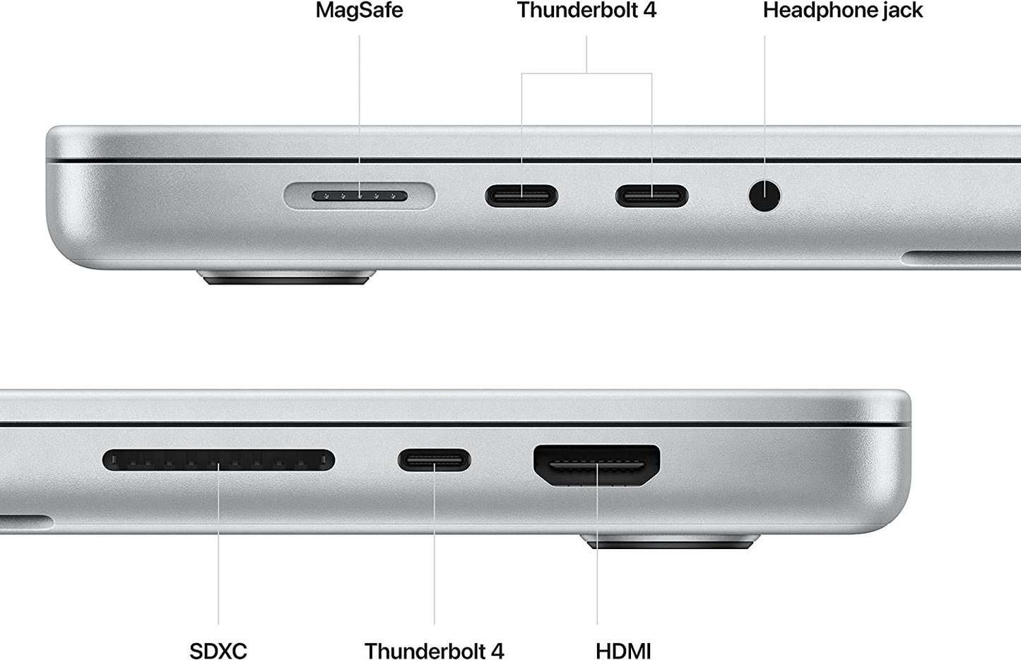 Apple 2023 MacBook Pro Laptop M2 Pro chip with 12‑core CPU and 19‑core GPU: 16.2-inch Liquid Retina XDR Display, 16GB Unified Memory, 512GB SSD Storage. Works with iPhone/iPad; Silver