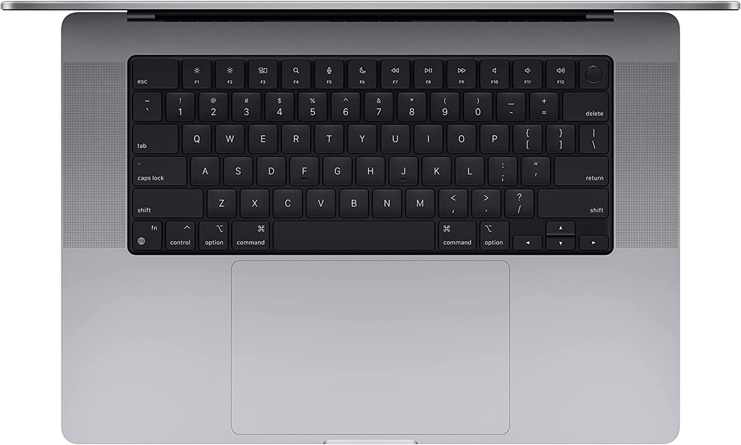 Apple 2023 MacBook Pro Laptop M2 Pro chip with 12‑core CPU and 19‑core GPU: 16.2-inch Liquid Retina XDR Display, 16GB Unified Memory, 512GB SSD Storage. Works with iPhone/iPad; Space Gray