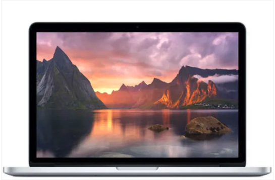 Apple MacBook Pro Laptop 11,2 A1398(15-Inch, Late 2013) Intel core i7, 2GHz, 8GB RAM, 256GB SSD , 1.5GB VRAM, FaceTime HD Camera,ENG KB Silver