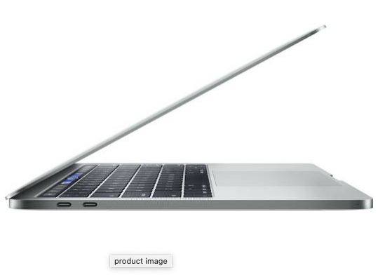 Apple MacBook Pro A1989 (2019) 13 Inch Core i5 16GB RAM 256 GB SSD - Silver