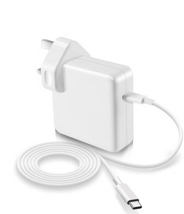 GENERIC 96W Type C Wall Plug Power Adaptor Pd Charger Replacement  With 200Cm Cable For Macbook Pro 13 Inch And Type C Mobile And Iphone White