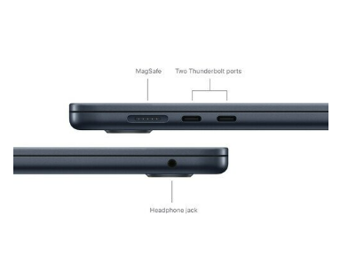 MacBook Air with the M3  15-inch 8GB RAM 256GB SSD - SPACE GREY