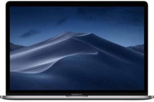 Apple MacBook Pro 2019 A1990, 15,1, 15-Inch Core i7, 2.6GHz, 16GB RAM, 256GB SSD, 1.5GB VRAM ,Touch Bar And Touch ID Face Time HD Camera , English KB- Space GraY